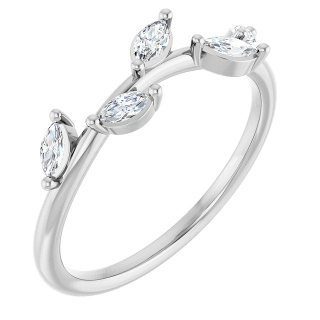 18K White