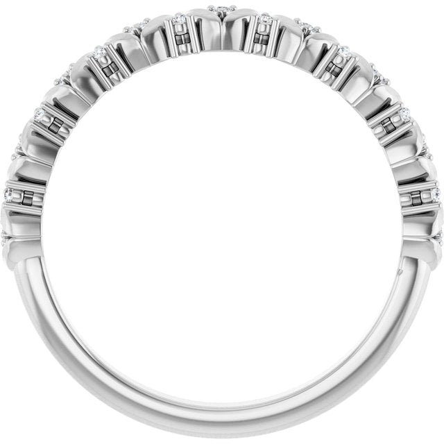 18K White