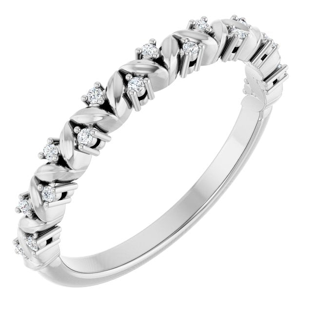 18K White