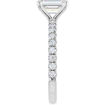 14K White