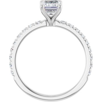 18K White