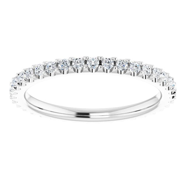 14K White