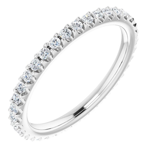 18K White