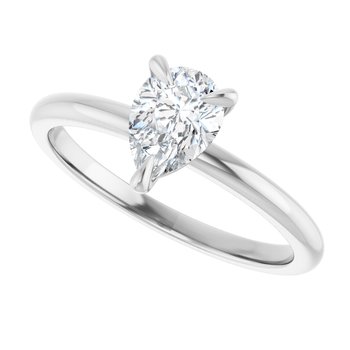 14K White
