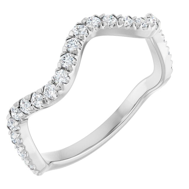 18K White