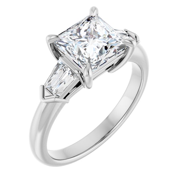 18K White