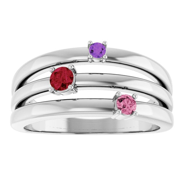 14K White