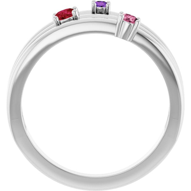 18K White