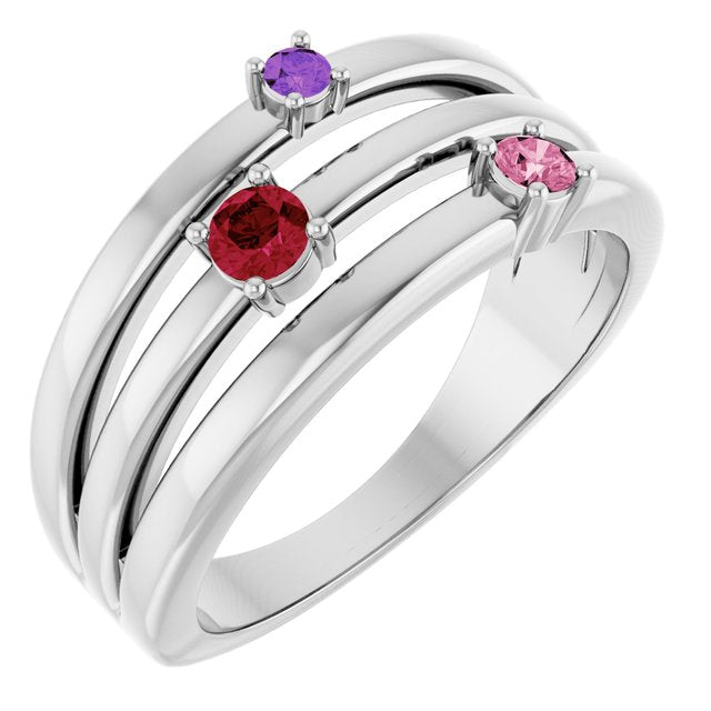 18K White