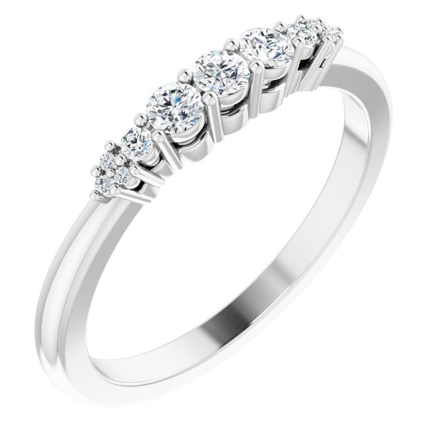 18K White