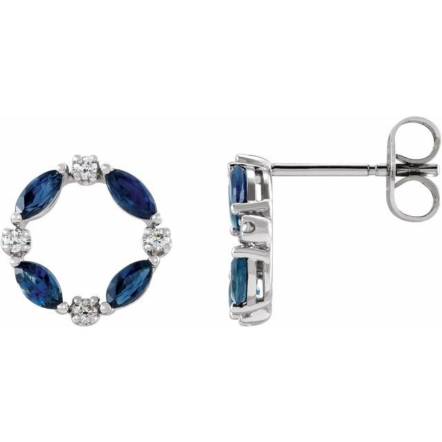 14K White