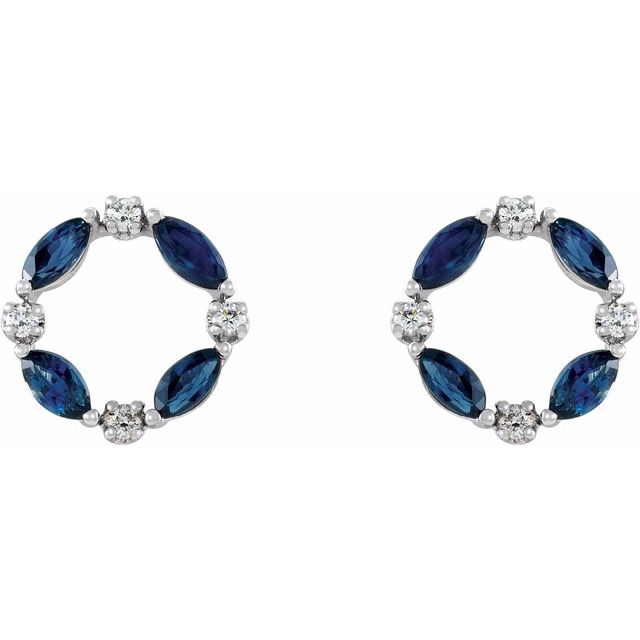 14K White