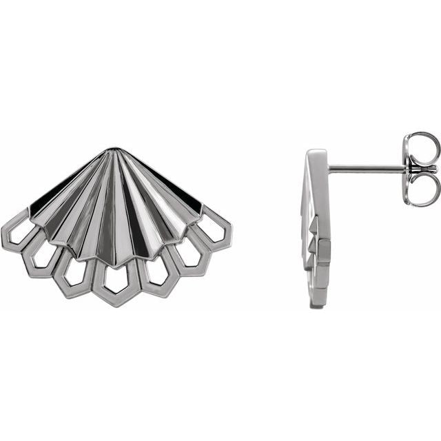 14K White