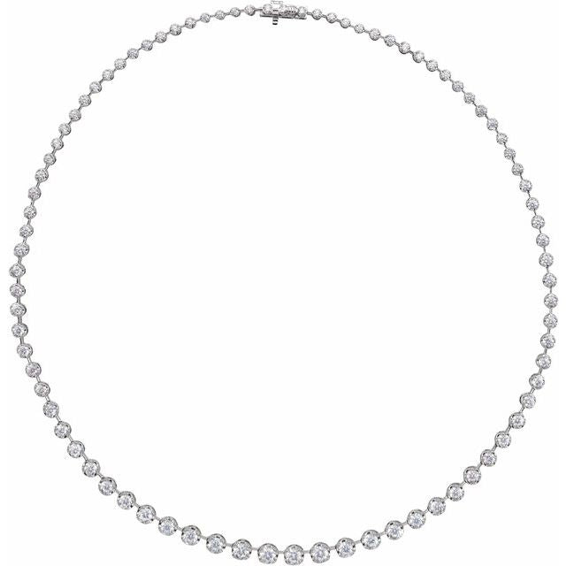 14K White