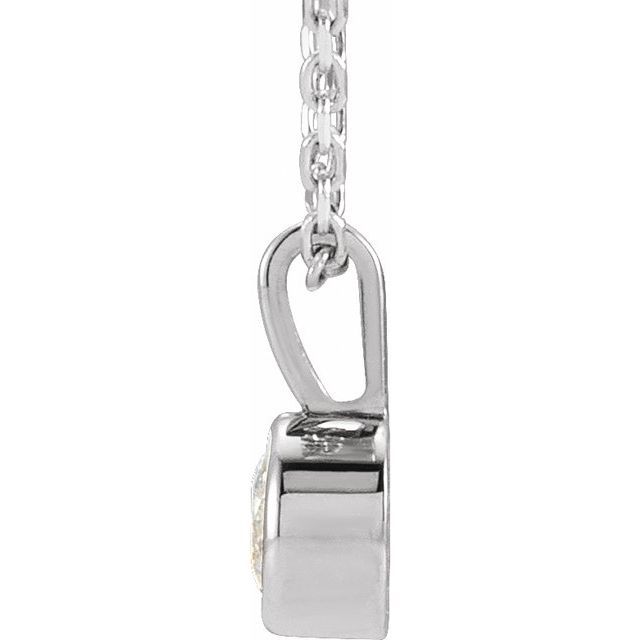 14K White