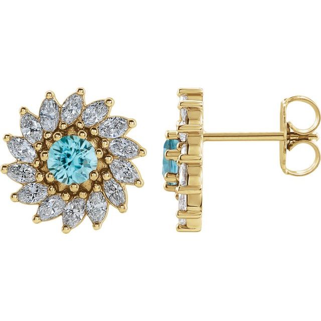 Natural Blue Zircon