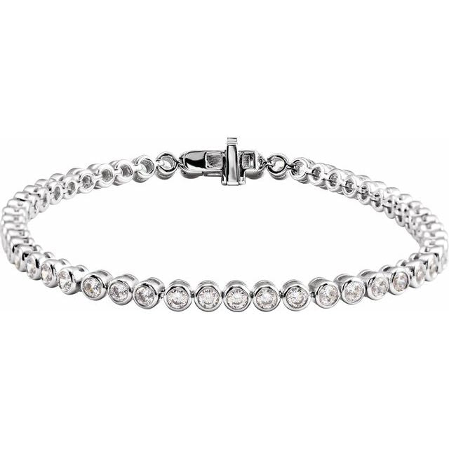 14K White