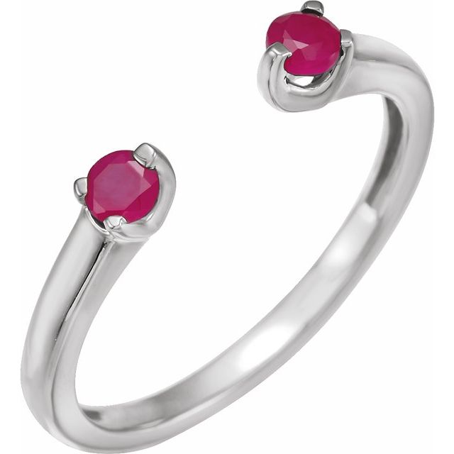 14K White