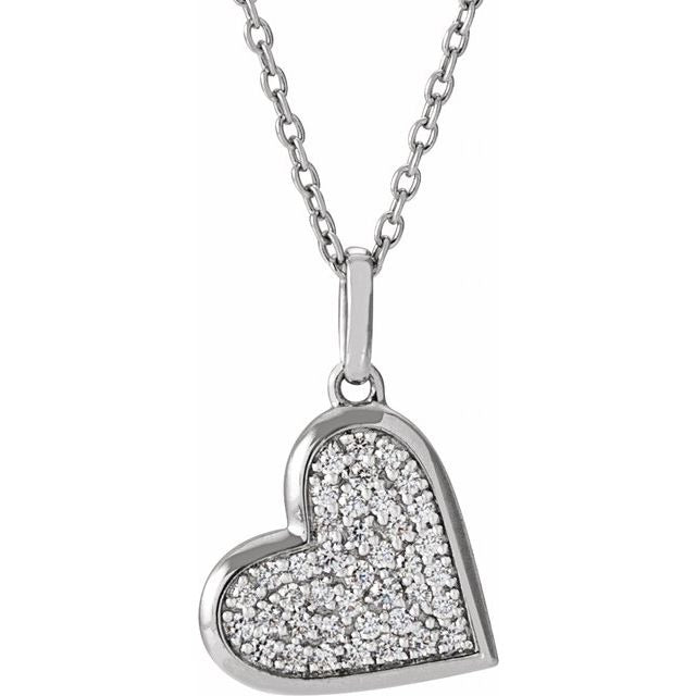 14K White