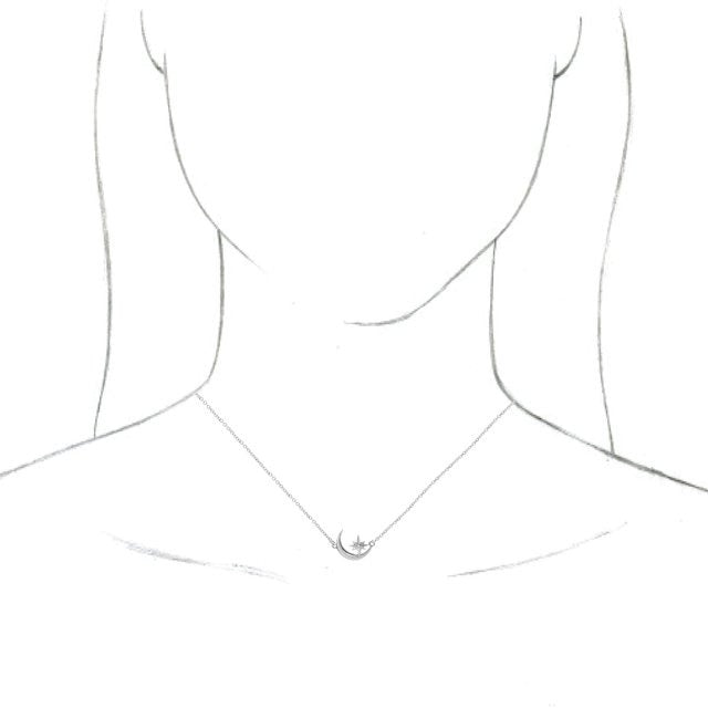 14K White