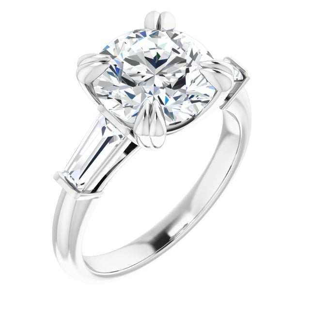 18K White