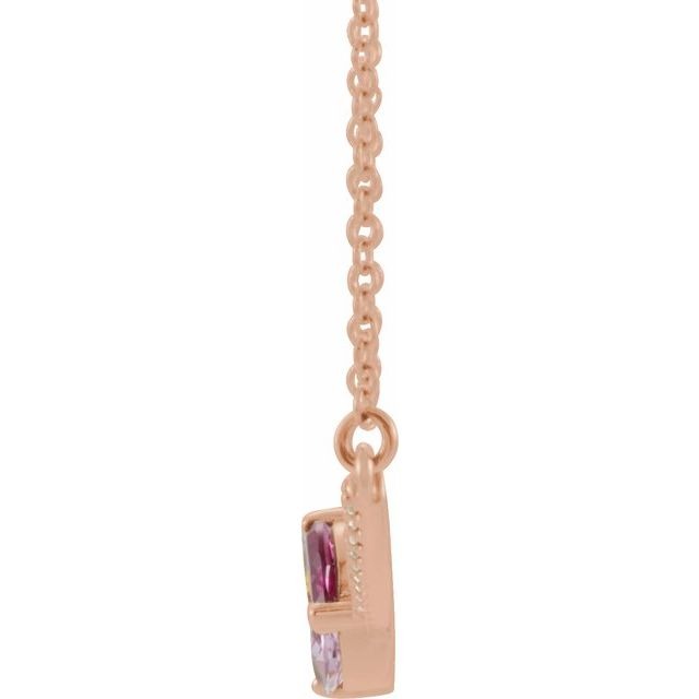 14K Rose (3-Stone)