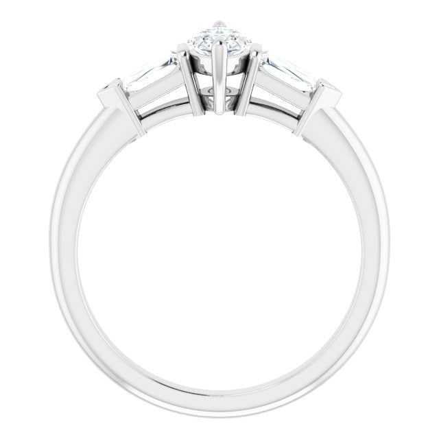 18K White