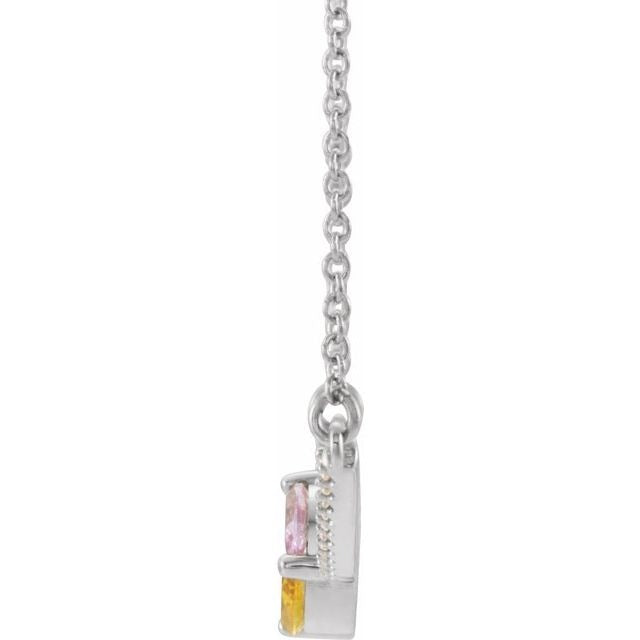 14K White (2-Stone)