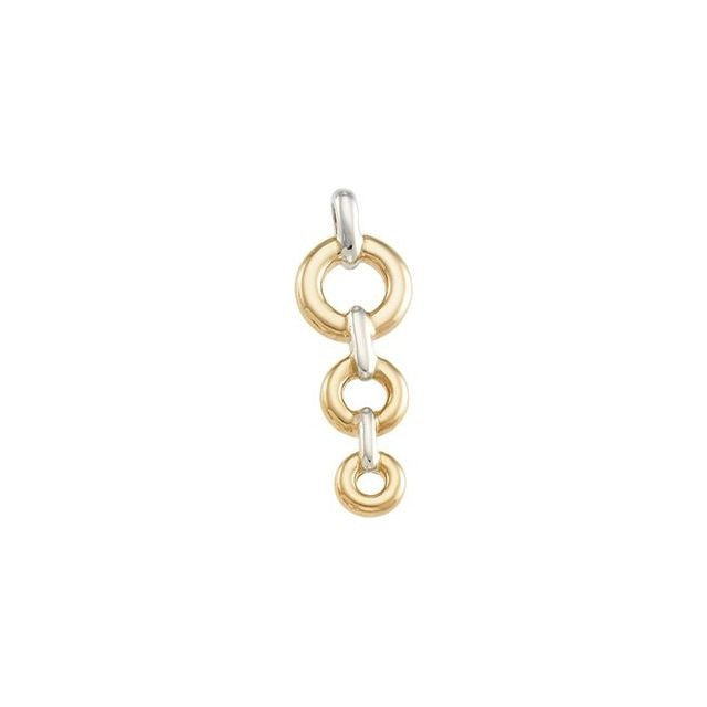 14K Yellow/White