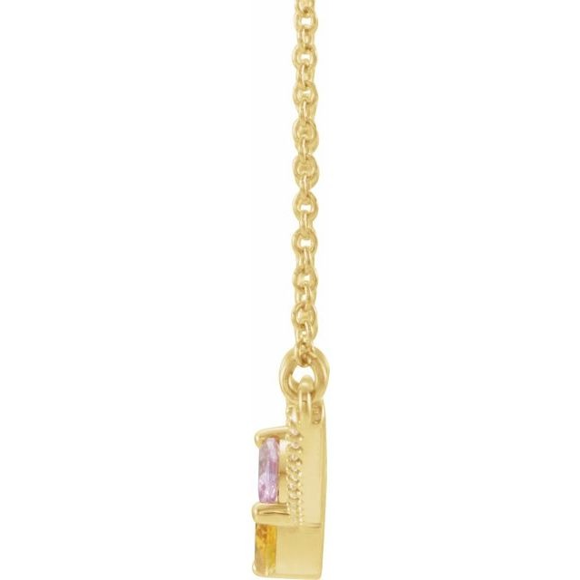 14K Yellow (2-Stone)