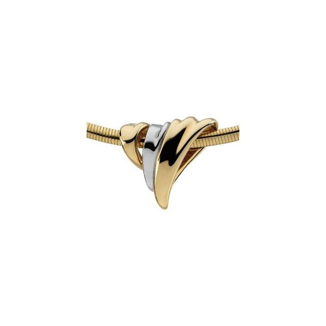 14K Yellow/White