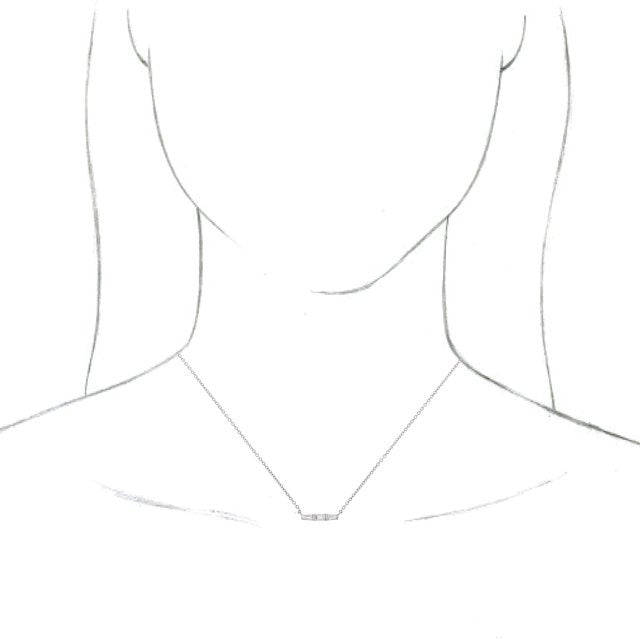 14K White