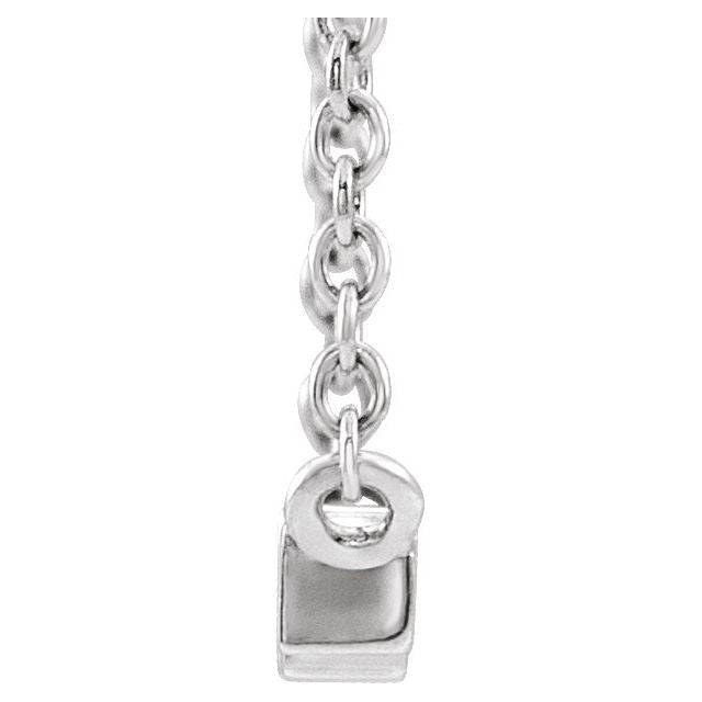 14K White