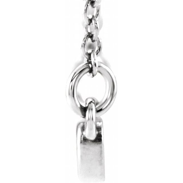 14K White
