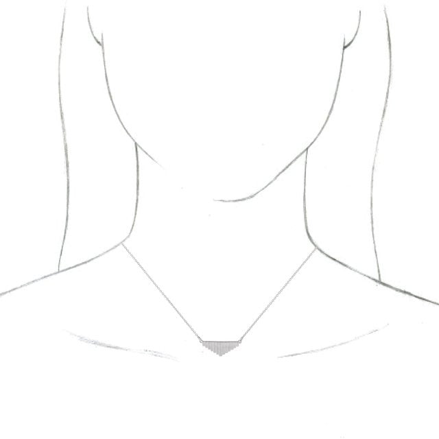 14K White