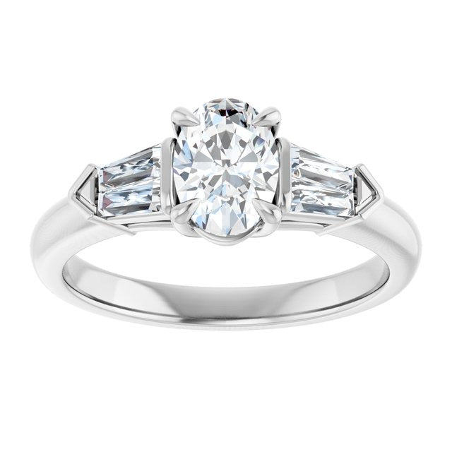 14K White
