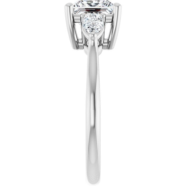 14K White