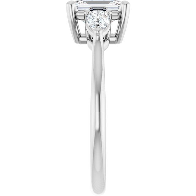 14K White