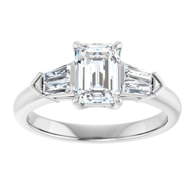 14K White