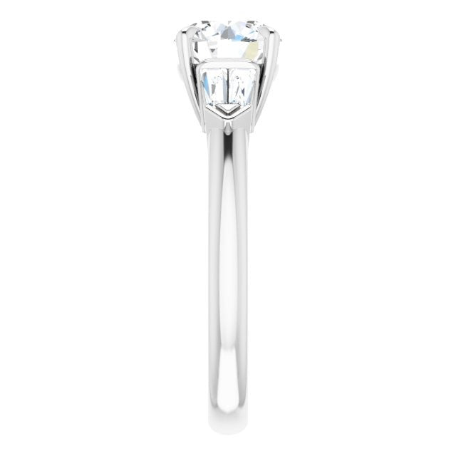 14K White