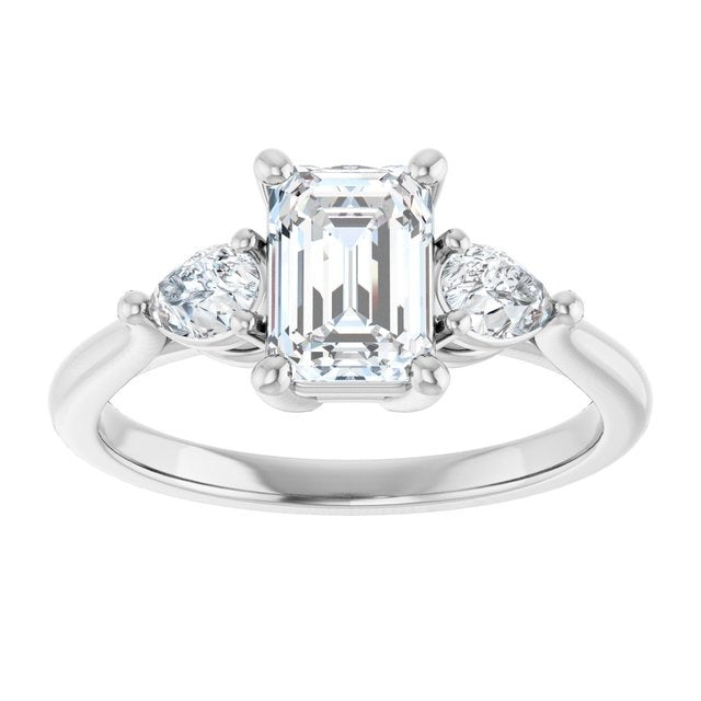 14K White