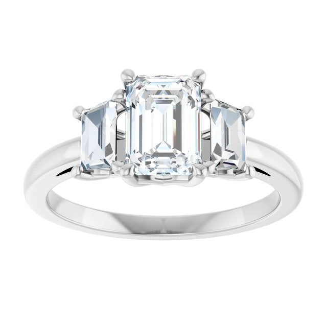 14K White