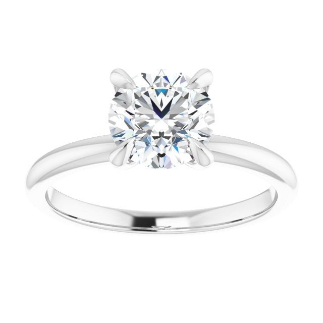14K White