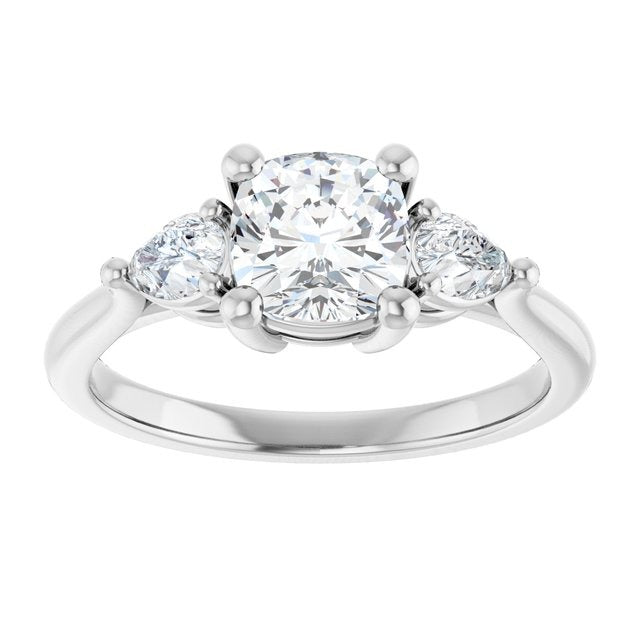14K White