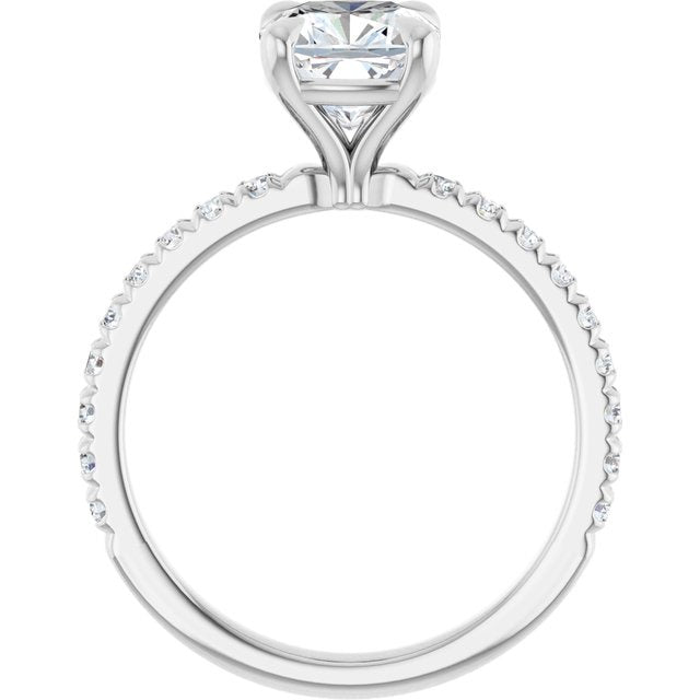 18K White
