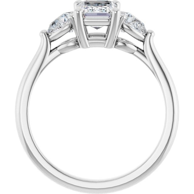 18K White