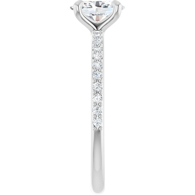 18K White