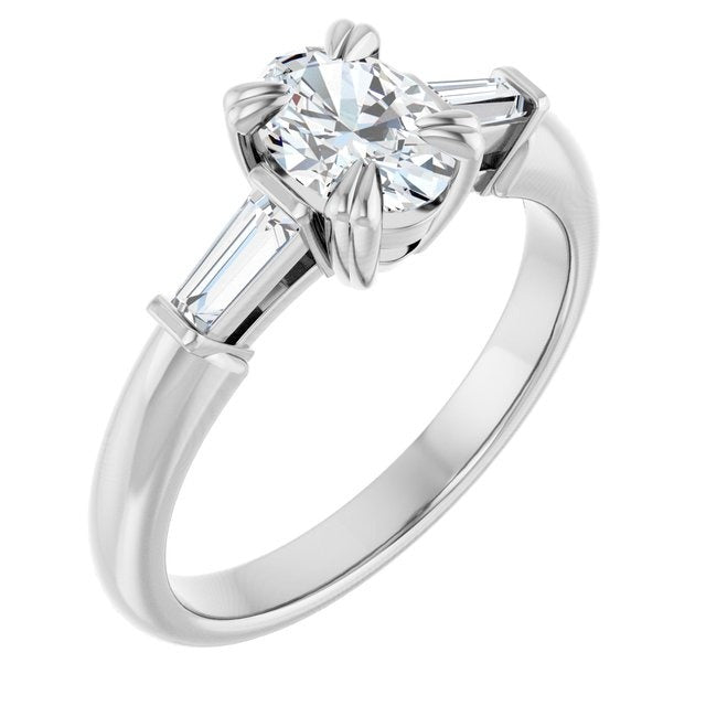 18K White