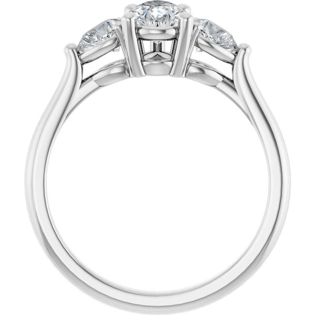 18K White