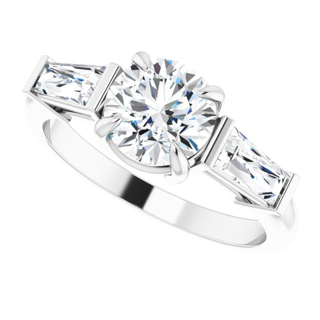 18K White
